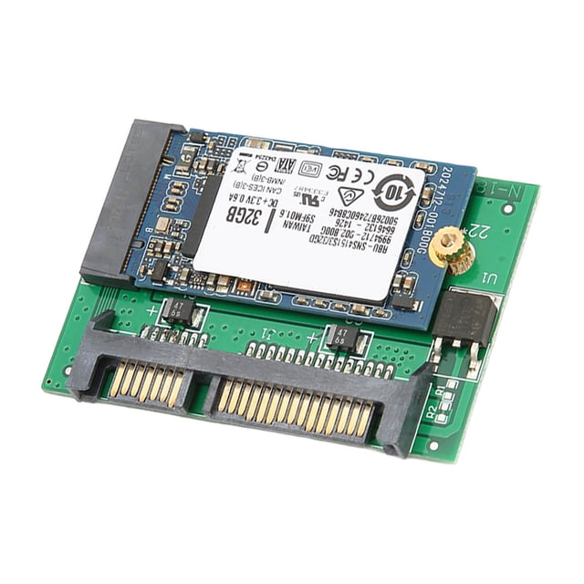 Adaptateur M.2 SSD, Portable Compact PCB M.2 SSD Stable pour Maison pour Bureau 16 Go,32 Go