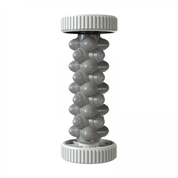 Serenable 4xFoot Massage Roller Manual Exercise Roller Massager for Heel Yoga Hand Palms Grey 4 Pcs
