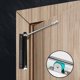 thumbnail image 1 of Fiudx Cierrapuertas Hidráulicas y Amorfas Puertas de Madera, Bisagra Resistente, Mecanismo de Recurso Ajustable, Guía de Fácil Instalación, Apto para Dormitorios y Oficinas, Hasta 35 Kg de Peso., 1 of 6
