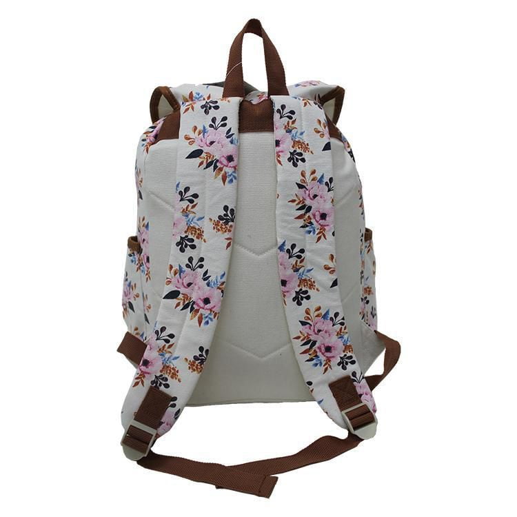 Sac à dos de messager floral