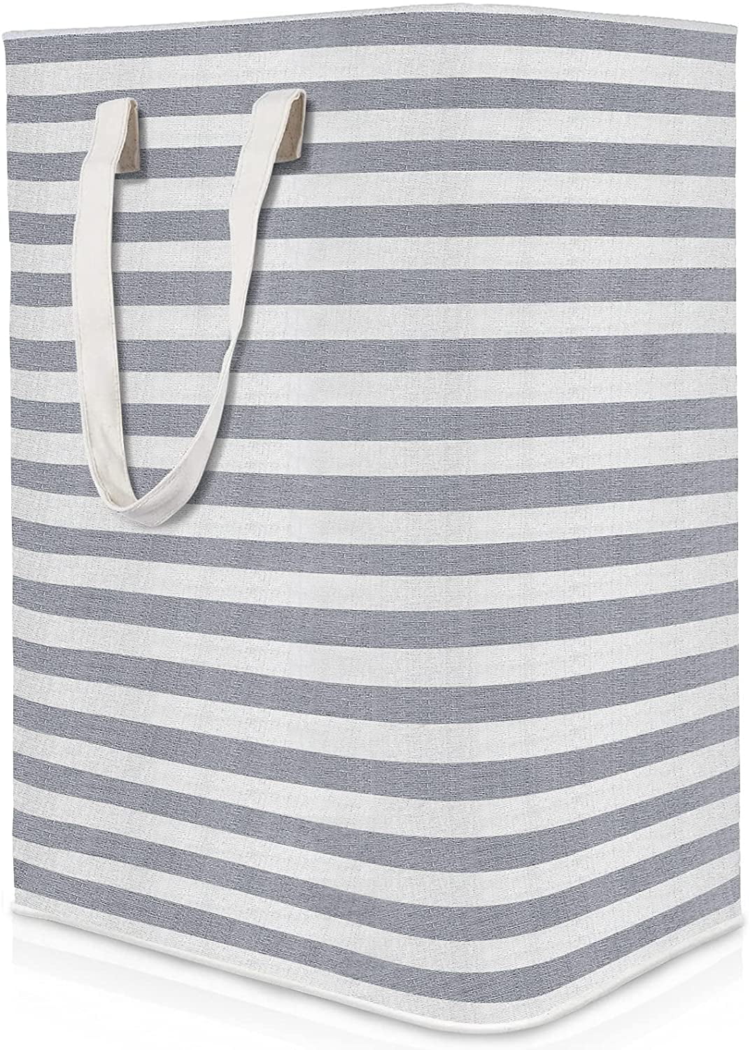 75L Laundry Basket, Freestanding Laundry Hamper with Long Reinforced