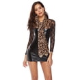 thumbnail image 4 of Leopard Print Chiffon Scarf For Women Soft Lightweight Winter Warm Fashion Shawl Wrap 59in, 4 of 10
