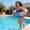 MulticolorD, variant on Independence Day PVC Inflatable Swim Ring Handle, Adult Floating Pool for Water Fun and Beach Use, American Flag Design Swimming Ring Random Color