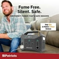 4Patriots Power Sidekick, ECO Free Everyday Backup, 300wH Solar