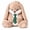 green-tie, variant on Floppy-Eared Rabbit Plush Toy, Seated Stuffed Bunny with PP Cotton Filling for Adults