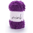 thumbnail image 1 of Mink Fur Yarn, Soft Fluffy Faux Fur Yarn for Crochet & Knit Clothes, 50gr, 1 of 8