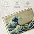 thumbnail image 6 of Elephant Stock The Great Wave Off Kanagawa Wall Art - Horizontal Canvas Wall Art - Living Room Wall Decor - Beach Canvas - Beige And Blue Decor By Hokusai - 12" x 8", 6 of 8