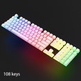 thumbnail image 3 of Teclas gruesas Pbt retroiluminación YONGSHENG 108 teclas OEM Perfil Pudding Keycap, 3 of 5
