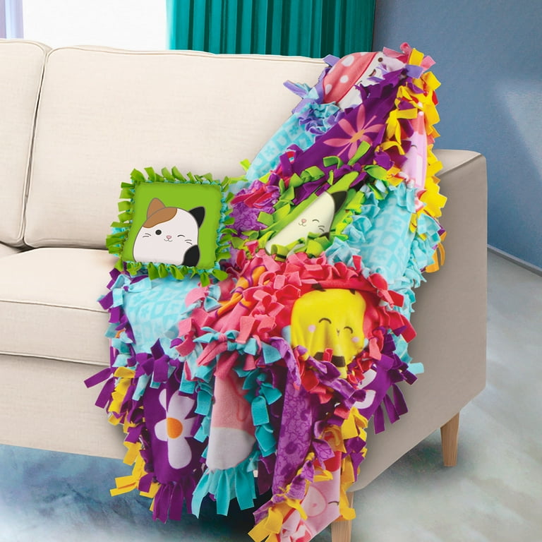 Diy Pillow Case No Sew Pillow Covers Fleece Making Pillow Covers