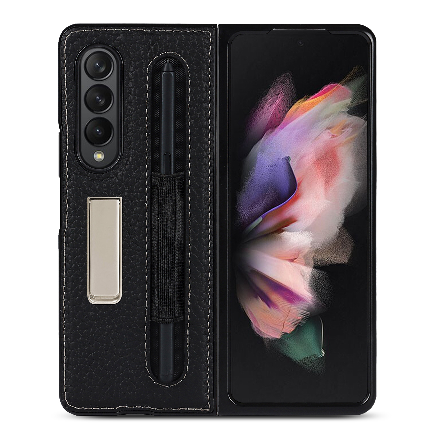 Funda Kickstand Samsung Galaxy Z Fold 5, negro - Comprar online