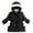 Black, variant on Lenpel Winter Coat for Toddler Girls Thick Warm Zip up Quilted Hooded Cotton Puffer Jacket 3-8 T down Outwear