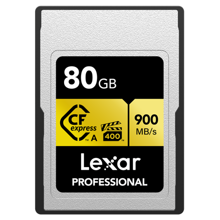 UPC: 0843367127726 | Lexar Professional CFexpress Type A Card GOLD Series (80 GB)  LCAGOLD080G-RNENG