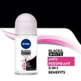 thumbnail image 6 of Nivea Black & White Invisible Clear Deodorant, 1.7oz(50ml) (Pack of 6), 6 of 6
