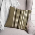 thumbnail image 3 of Creative Products Ochre Thin Stripes 18x18 Indoor / Outdoor Pillow, 3 of 3