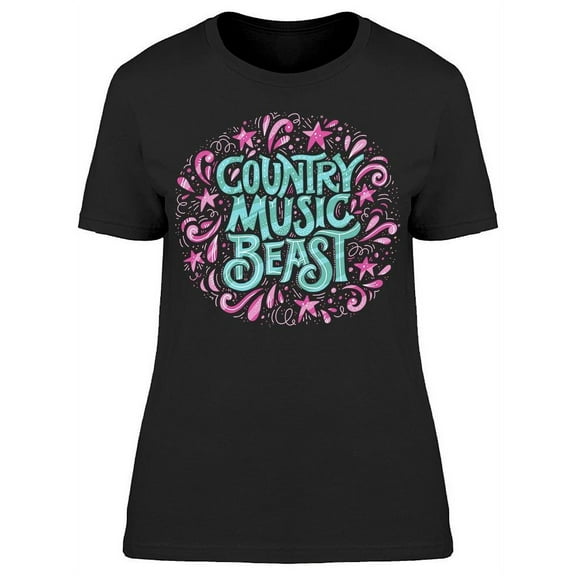 Country Beast Art T-Shirt Women -Image by Shutterstock, Female Small