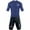 Blue, variant on Zol Cycling Jersey and Bib Kit (XSmall, Orange)