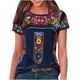 thumbnail image 2 of Puntoco moda mujer casual cuello redondo blusa estampada manga corta camiseta verano tops Puntoco Puntoco-2554, 2 of 5