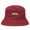 Burgundy, variant on US Women Fashion Winter Bucket Hat Vintage Cloche Hats Wool Warmer Fisherman Cap