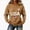 Khaki, variant on longantii Patriotic Shirt for Women 250 Anniversary Crew Neck Tees Relaxed Fit Long Sleeve Flag Graphic Cloth Independence Day Pullover Red XL