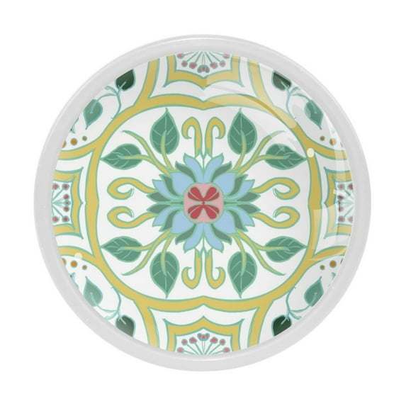 4 Pcs Abstract Knobs for Kitchen Cabinet Cupboard Dresser Bookcase Drawer Pulls Handles Round Home Decor