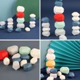 thumbnail image 5 of 1 Set/16Pcs Children Wooden Stone Educational Toy Colorful Toy Bricks, 5 of 5