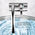 thumbnail image 3 of Grifo eléctrico instantáneo para cocina y baño, pantalla digital, grifo de agua caliente rápida, calentamiento en tres segundos, frío y caliente, doble propósito, 3 of 5