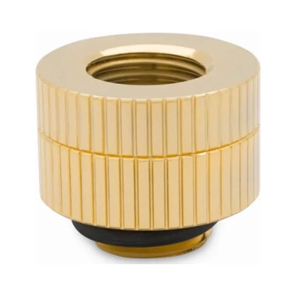 EKWB EK-Quantum Torque 14mm Rotary Male to Female Extender Fitting, Gold