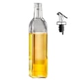 thumbnail image 1 of Dispensador de aceite para cocina, botella dispensadora de aceite de oliva, juego de dispensador de aceite y vinagre con recipiente de vidrio para aceitera (17 oz/500 ml), 1 of 6
