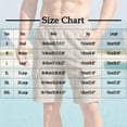 thumbnail image 3 of Mens Cargo Shorts Soild Color Casual Fashion Mens Shorts Elastic Waist Hiking Outdoors Athletic Shorts with Multi-Pocket for Summer Vacation, 3 of 7