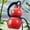 Red, variant on CaiYueKe Chinese Style Gourd Shaped Water Bottle 28oz Sports Water Bottle for Outdoor Hiking Travel Portable Plastic Bottle for Water Juice Spirits Daily Drinking Decorative Bottle for Home Gift