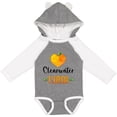 thumbnail image 3 of Inktastic Clearwater Florida Orange in Heart Boys or Girls Long Sleeve Baby Bodysuit, 3 of 5