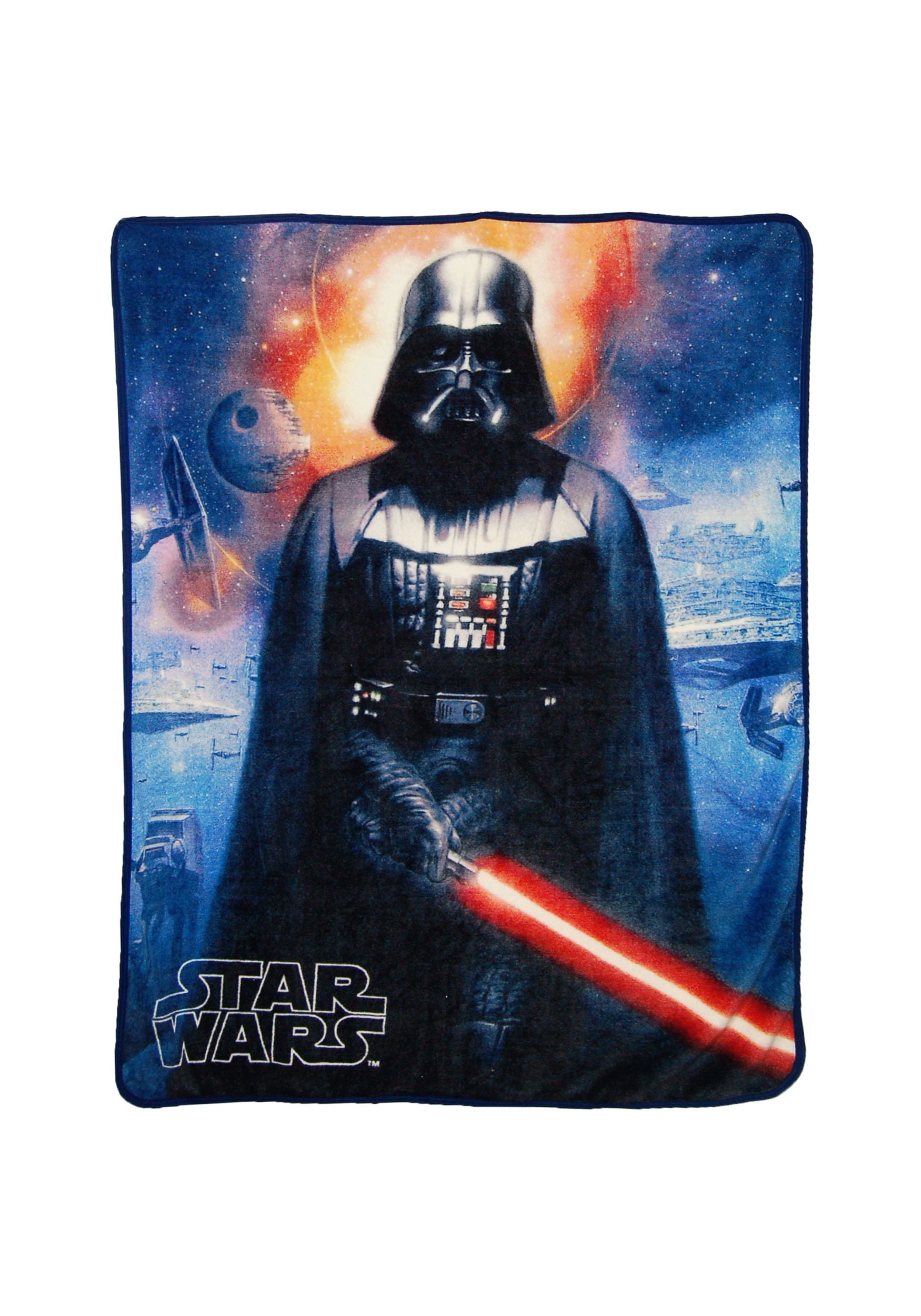 Star Wars Cosmic Darth Vader Super Soft Blanket - Walmart.com