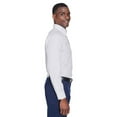 thumbnail image 2 of DG510 Devon & Jones Men Crown Woven Micro Tattersall White/Navy/Crystal M, 2 of 6