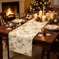 thumbnail image 3 of Toycle Christmas Linen Table Banners Festive Holiday Table Cover For Dining Table Home Party Tablecloth Decoration Multicolor, 3 of 6