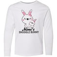 thumbnail image 3 of Inktastic Mimis Snuggle Bunny Easter Long Sleeve Youth T-Shirt, 3 of 5