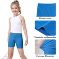thumbnail image 5 of Ruisita 6 Pack Girls Cotton Biker Cartwheel Shorts Kids Safety Under Dress Dance Shorts, 5 of 9