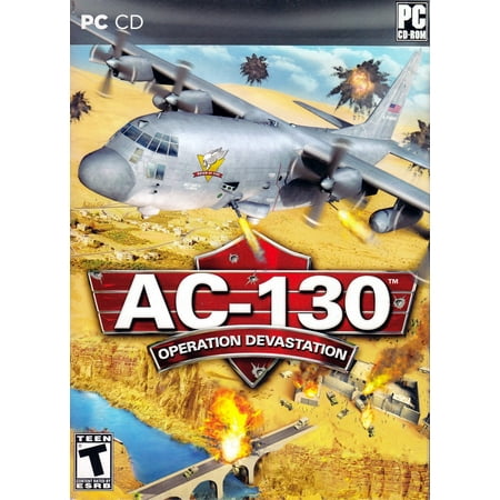 AC-130: OPERATION DEVASTATION  PC CDRom ~ Take the Gunner's Chair in the most lethal aircraft of all (Best Games For Pc All Time)