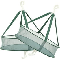 HINTRMENT Flat Mesh Sweater Drying Rack Foldable 2Pcs 17.7X17.7X4.3In