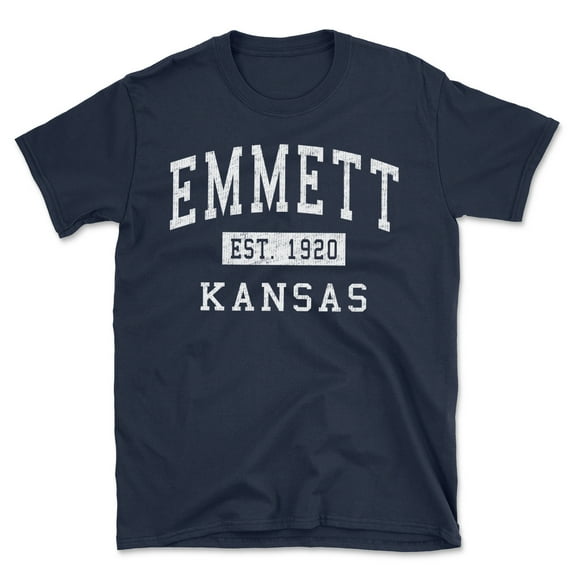 Emmett Kansas Classic Established Men's Cotton T-Shirt