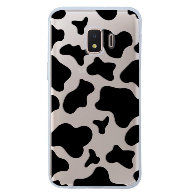 Funda para Galaxy J2 Core Vaca Animal Print Uso Rudo InstaCase Protector Antigolpes