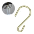 thumbnail image 4 of Shoreew 100Pcs Mini S Hooks Metal S-Shaped Hooks S Wire Hanger‌ Connectors for Hanging Kitchen Utensils Decorations Potted Plants, 4 of 7