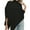 Black, variant on Aayomet Cardigan For Women Plus Size Women’s Long Sleeve Half Zip V Neck Collared Casual Slouchy Ribbed Knit Pullover Sweater Top with Thumb Hole,Watermelon Red S-XXL