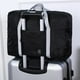 thumbnail image 1 of Bolsa de viaje de gran capacidad con funda para carrito | Bolsa organizadora plegable para gimnasio y deportes | Tela Oxford impermeable para hombres y mujeres | Ideal para llevar en avión y viajes, 1 of 8