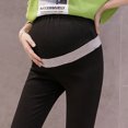 thumbnail image 4 of Fashion Women Solid Color Patchwork Comfortable Loose Adjustable Maternity Pants, 4 of 9