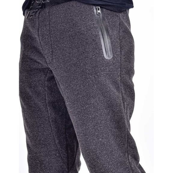 RING OF FIRE Men's Dover Quilted Zip jogger