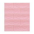 thumbnail image 1 of WHEANG Wall Decor New PE Foam 3D DIY Wall Decor Embossed Brick Stone Color Tile Splicing, 1 of 4