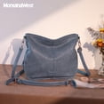 thumbnail image 4 of Monederos y bolsos para mujer, monederos vagabundos ajustables, bandolera, bandolera, bolso de mano MWW16-1022JN, 4 of 6