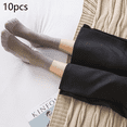 thumbnail image 2 of Ladies Loose diabetic ankle socks, bamboo, wide, thin, seamless toe and strapless top, 2 of 5