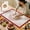 Red, variant on Silicone Baking Mat with Measurement, Non Stick Silicone Pastry Mat for Dough Rolling, Silicone Mat for Baking Macaron Pizza Cookies Pie Crust Oven, Silicone Bread Mat
