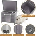 thumbnail image 5 of Aivituvin Outdoor Cat House Feral Cat Enclosure, Small Pet House Rainproof Cat House, 5 of 7